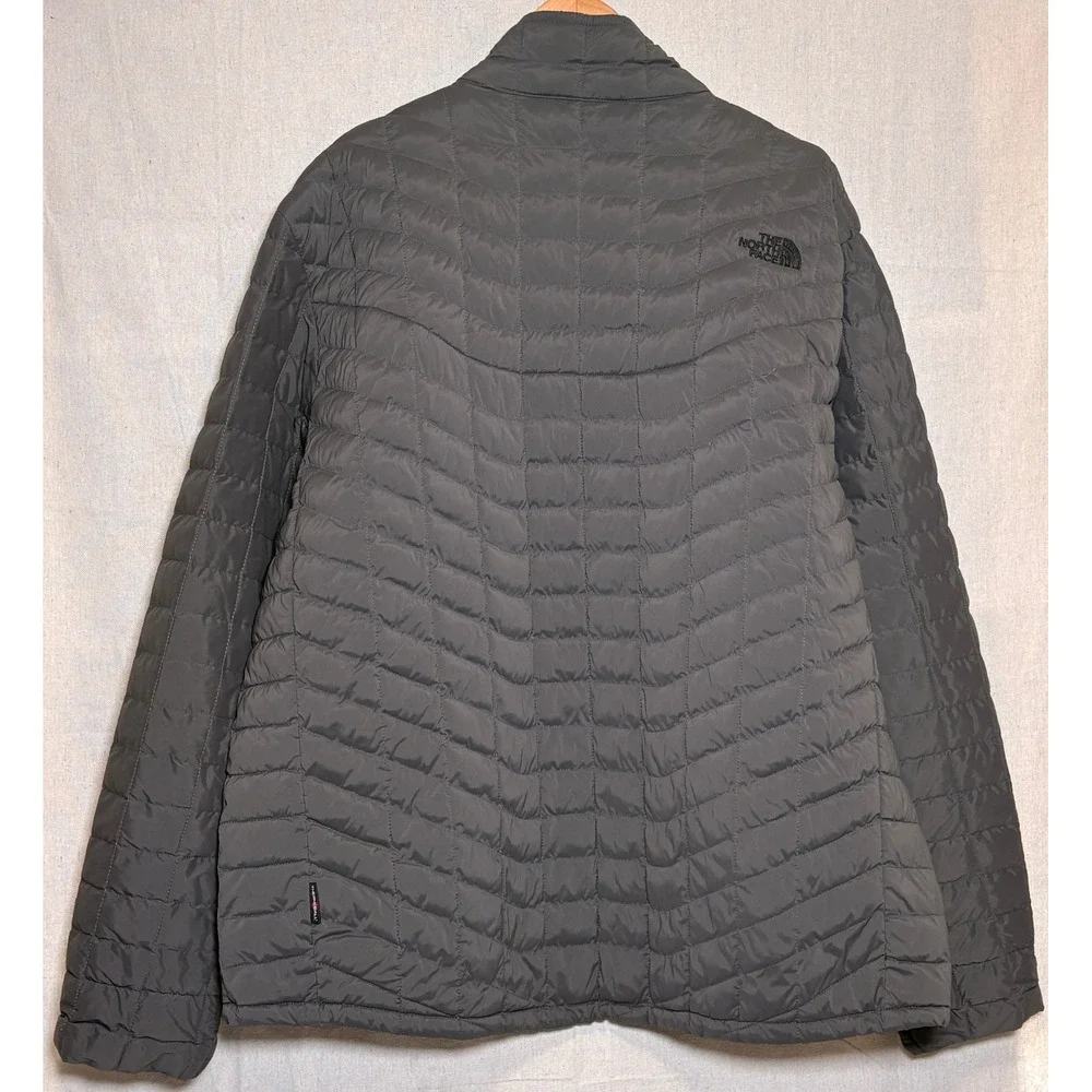 The North Face ThermoBall Full‎ Zip Puffer Jacket Grey Mens XXL